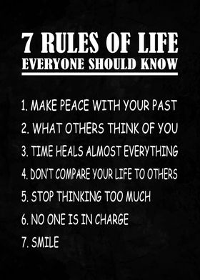 7 Rules of Life 