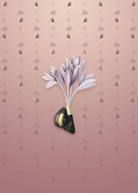 Vintage Autumn Crocus