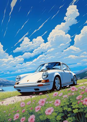 Athah Vintage Porsche Poster Paper Print - Vehicles posters in India - Buy  art, film, design, movie, music, nature and educational  paintings/wallpapers at