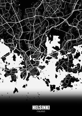 Helsinki Finland Map