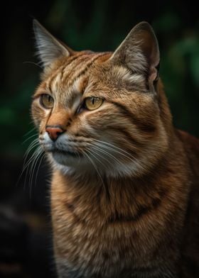 Majestic wildcat