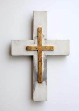 Vintage Cross Of Christ