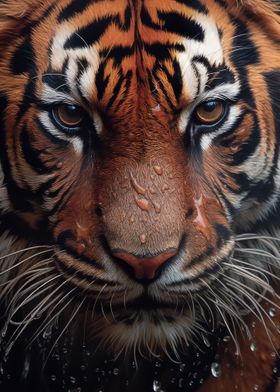 Wet Tiger CloseUp