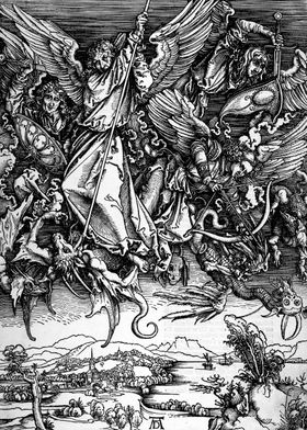 Saint Michael by Durer