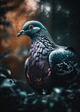 Adorable pigeon