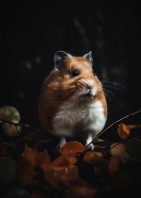 Charming hamster