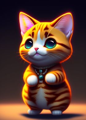 cute cat other world