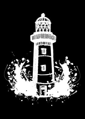 Lighthouse Water Art