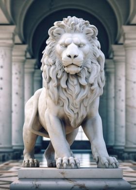 Marble Lion