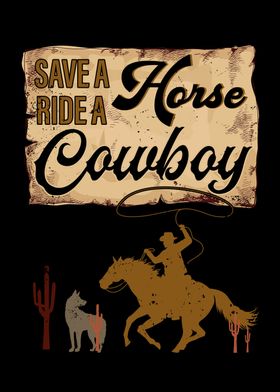 Horse Ride A Cowboy