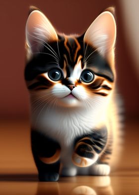 cute cat from other world