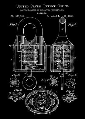 Antique Padlock design