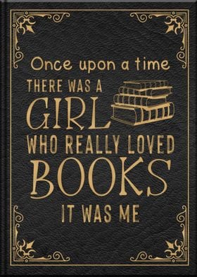 A girl who loves books