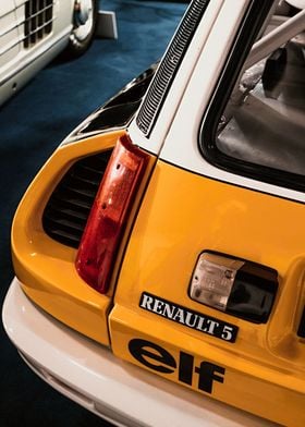 Renault 5 Tuirbo rear