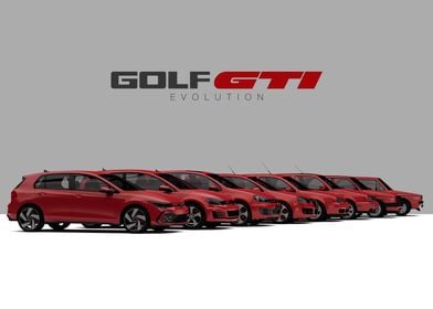 Golf GTI Evolution Red