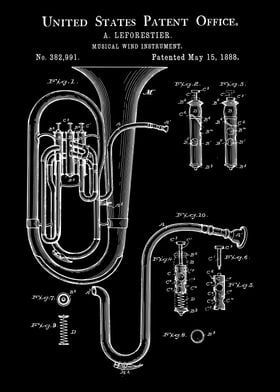 Tuba 1888 Patent