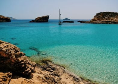 Blue Lagoon Around Comnino