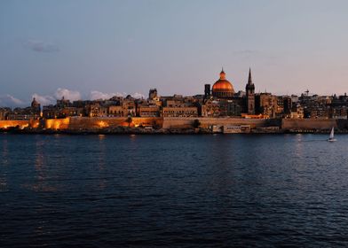 Skyline Of Valletta