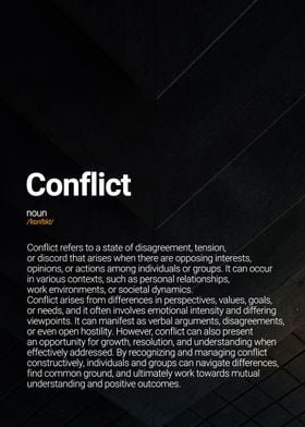 Conflict