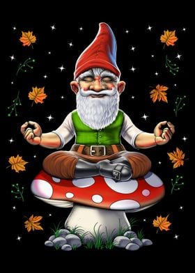 Gnome Mushroom Meditation