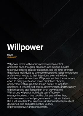 Willpower