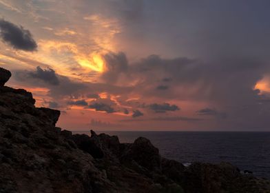 Sunset At Riviera Beach