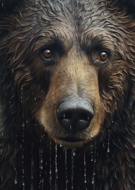 Wet Bear CloseUp