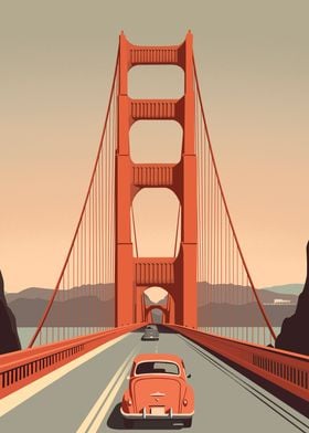 Golden Gate Bridge Minimal