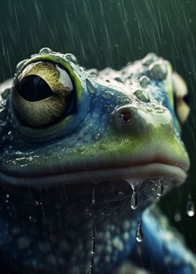 Wet Frog CloseUp