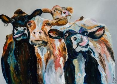 Cows party