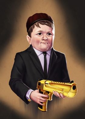 Hasbullah Gilded Gun art