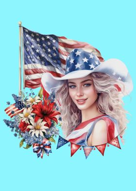 4th July American Girl