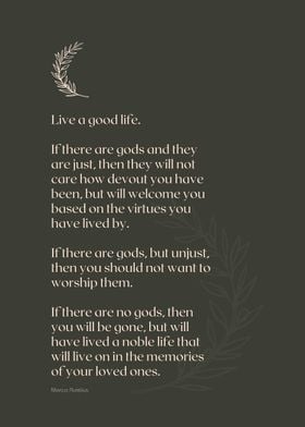 Live a Good Life