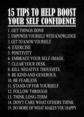 15 tip For self confidence