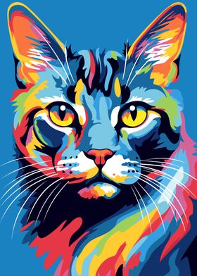 Cat Popart