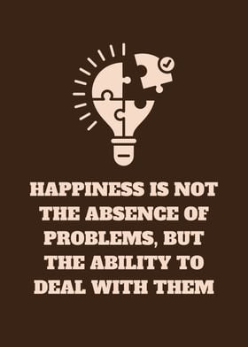 Happiness and Problems