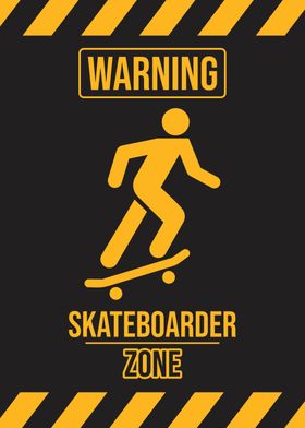 Skateboarder zone
