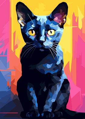 Cat Popart