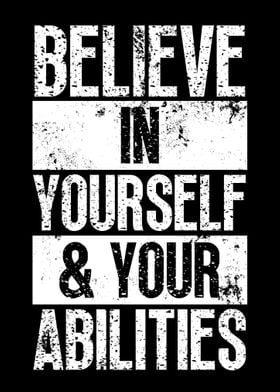 Believe In Yourself