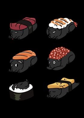 Staffy Dog Sushi