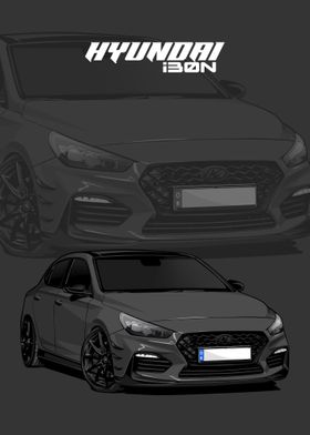 hyundai i30 n grey