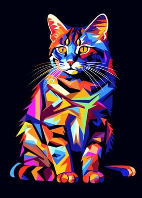 Cat Popart