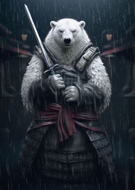 Samurai Polar Bear