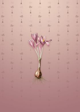 Vintage Autumn Crocus