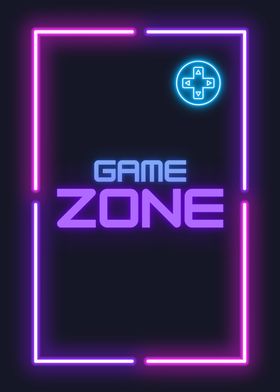 GAME ZONE text