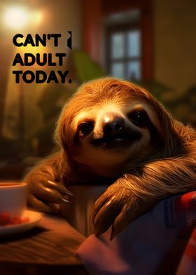 Can't Adult today 