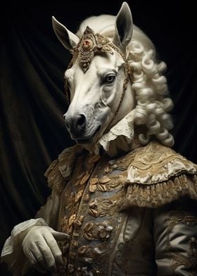Horse Ancient Dress