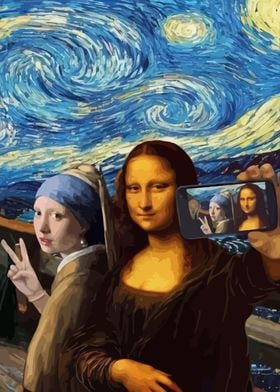 Vintage Mona Lisa Meme