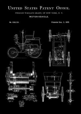 1899 Car Patent