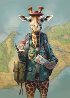 Travel Guide Giraffe